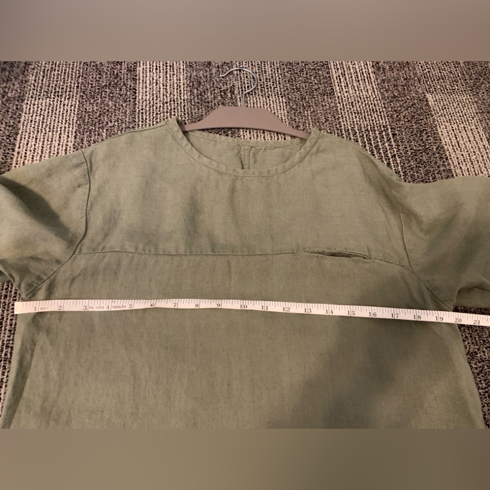 NotPERFECTLINEN Men’s linen t-shirt BURNIE
Forest Green Size Small - Picture 3 of 9